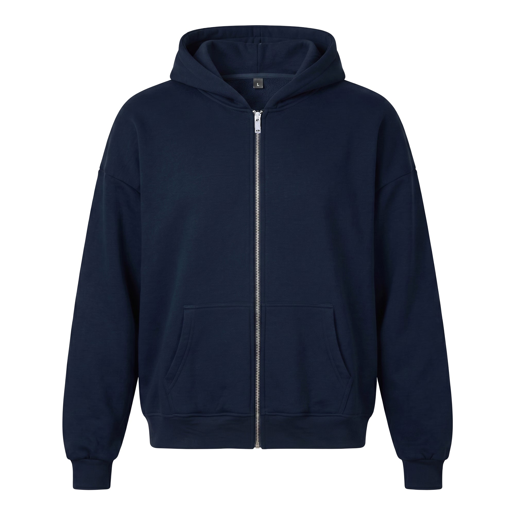 Zipper navy blau
