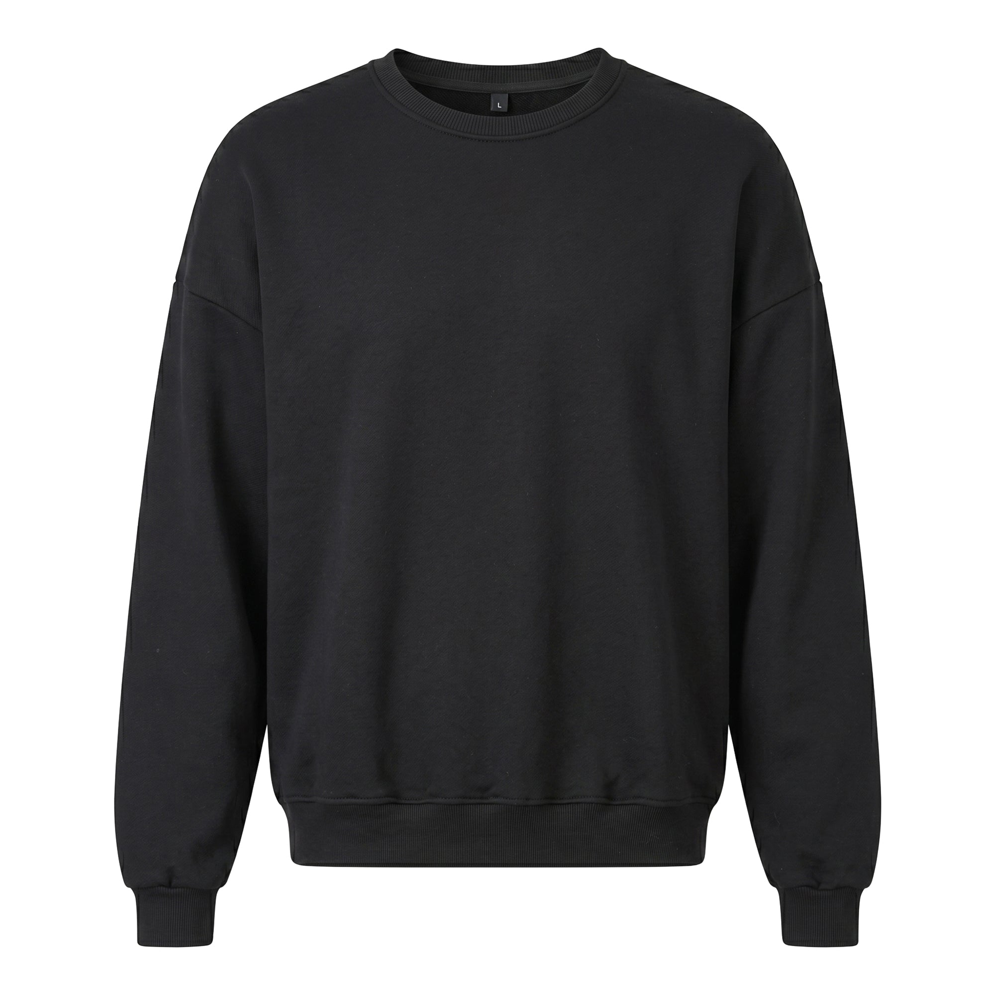 Sweater schwarz 100% Baumwolle